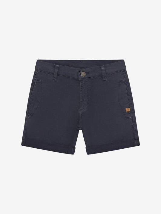 Navy Kinder Shorts aus Twill Baumwolle von Minymo im Bärechind Kinderladen Winterthur Zürich Schweiz