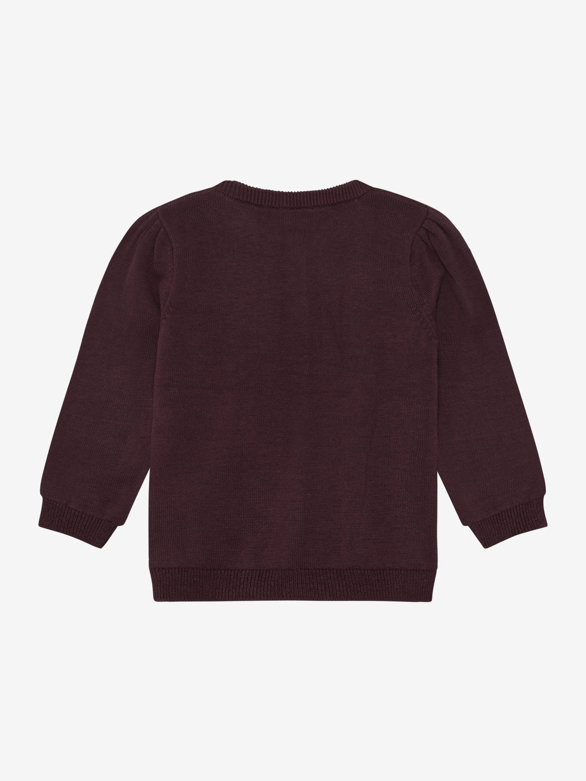 Minymo Strickjacke in Huckleberry, Rückansicht