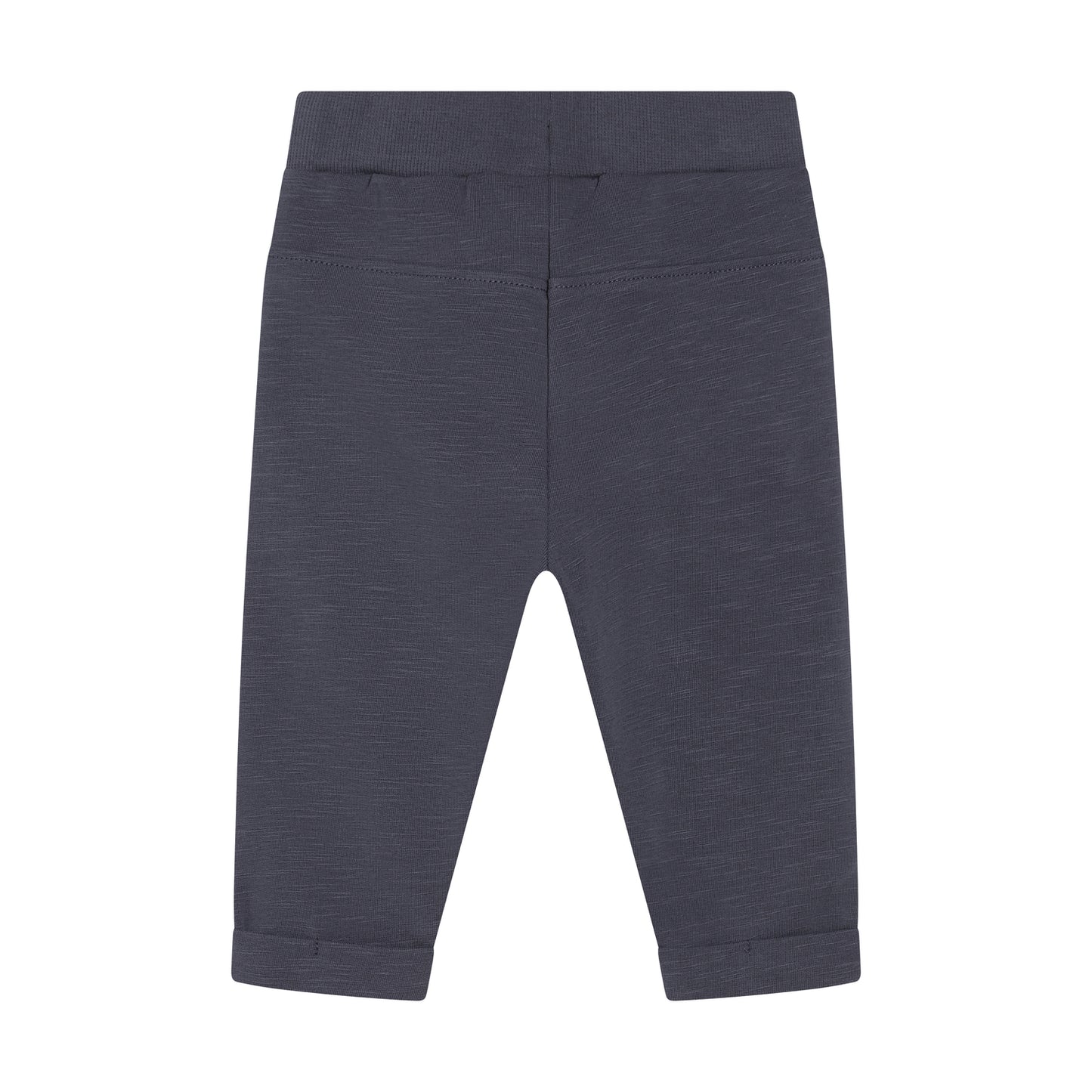 Rückansicht der Minymo Sweat Hose Navy aus Bio-Baumwolle im Bärechind Winterthur, Zürich, Schweiz
