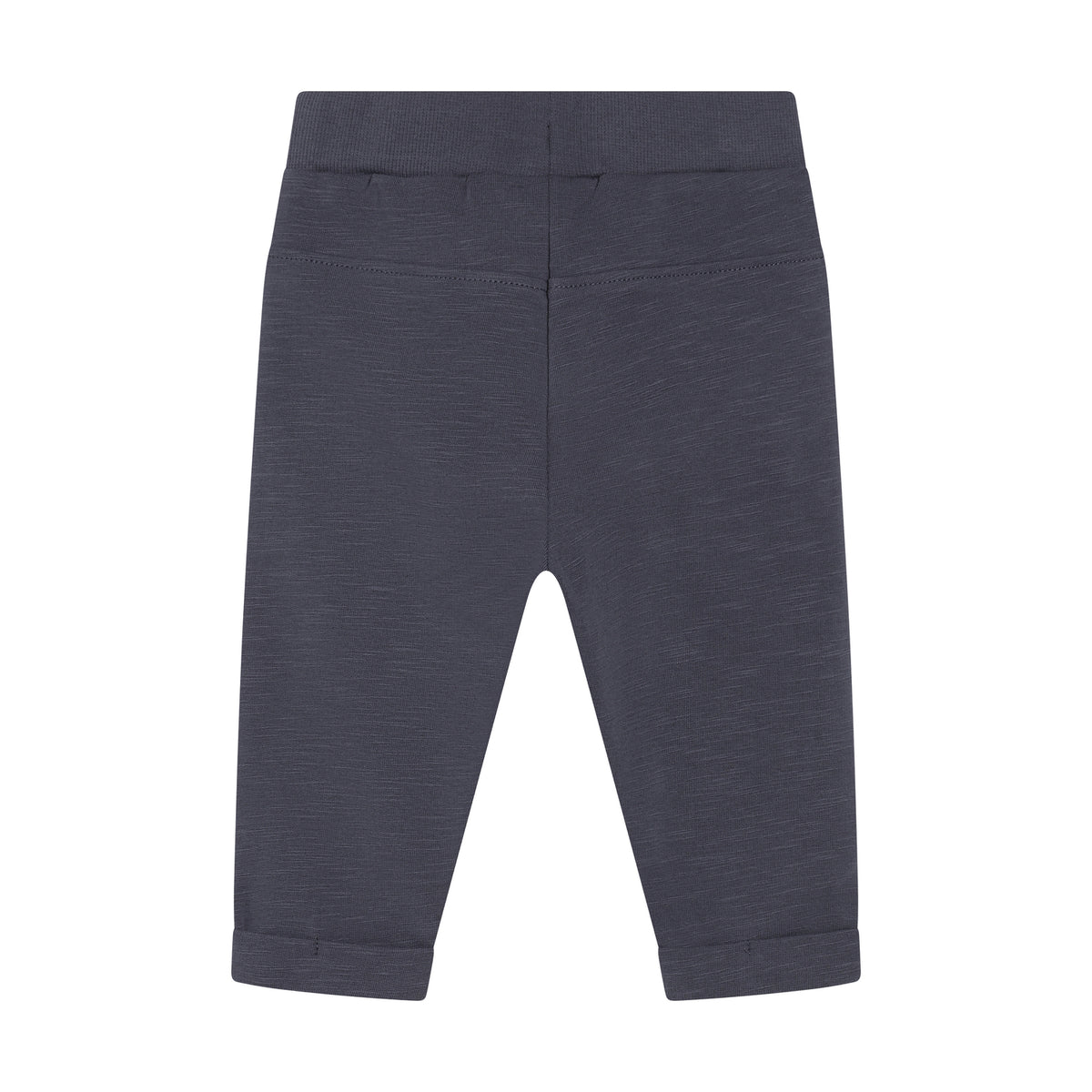 Rückansicht der Minymo Sweat Hose Navy aus Bio-Baumwolle im Bärechind Winterthur, Zürich, Schweiz