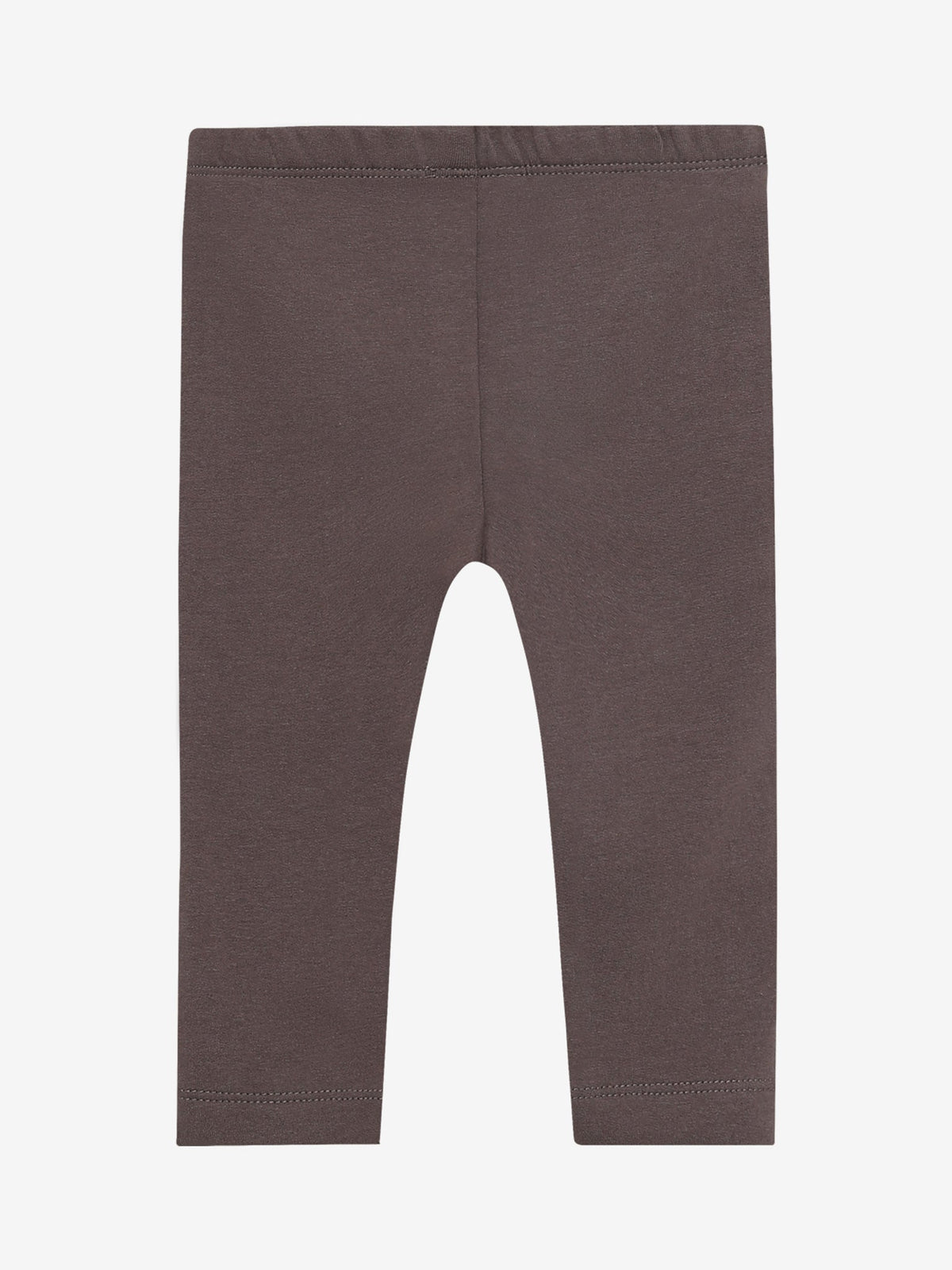 Minymo Sweat Leggings Baby in Plum Truffle, Rückansicht