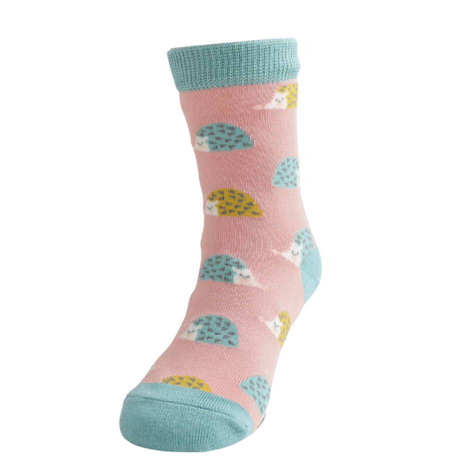 Miss Sparrow Bambus Socken Kinder Geo-Igel bei Bärechind