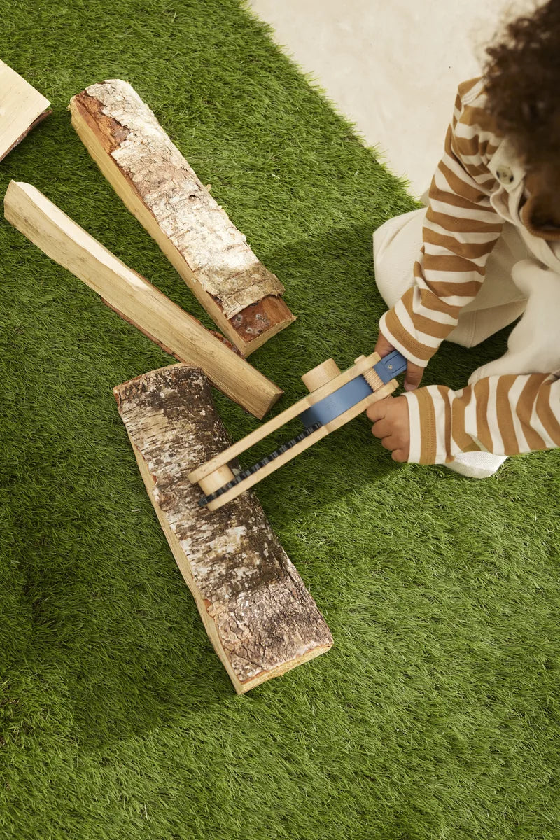 Holz Motorsäge Spielzeug für Kinder Rollenspiele – Bärechind Winterthur Zürich Schweiz.