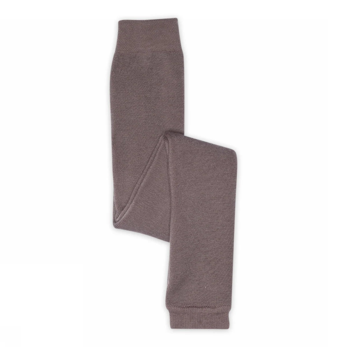 mp Denmark Kinderleggings aus weicher Merinowolle in Taupe mit elastischem Bund. Warme Wollleggings im Bärechind Winterthur, Zürich, Schweiz.