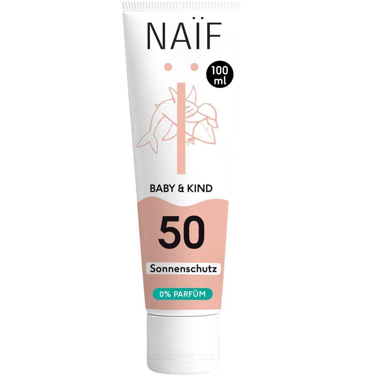 NAÏF mineralische Sonnencreme Baby und Kind LSF 50 100ml ohne Parfüm Kinderladen Bärechind Winterthur Schweiz