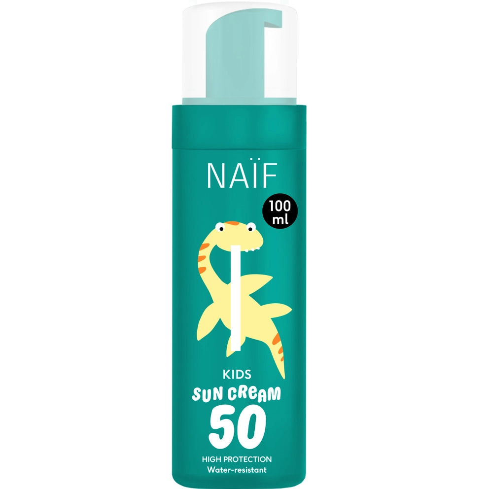 Naïf Sonnencreme SPF50 für Kinder bei Bärechind Winterthur kaufen, Produktansicht Tube.