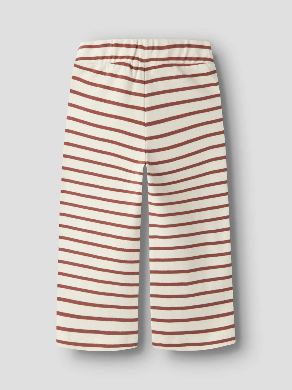 Seitliche Ansicht der gestreiften NAME IT Jerseyhose mit elastischem Bund.