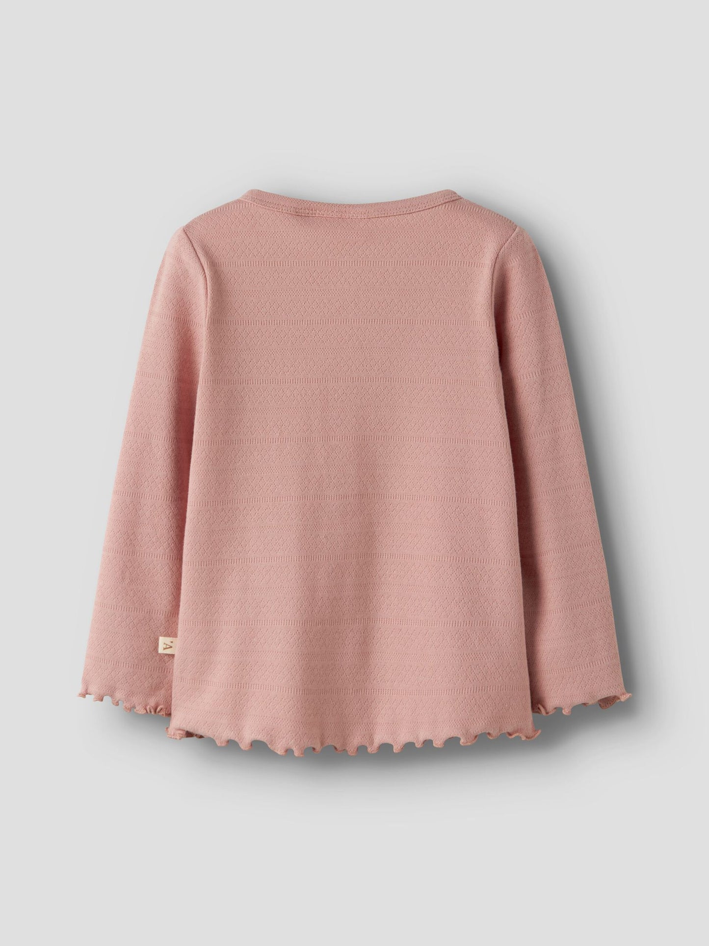 Rückansicht rosa Kinder Strickjacke aus Baumwolle, NAME IT, Bärechind Winterthur Zürich Schweiz