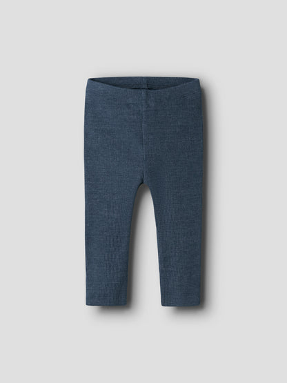 NAME IT Babyleggings Ripp blau Baby Kinderkleider im Kinderladen Bärechind Winterthur.