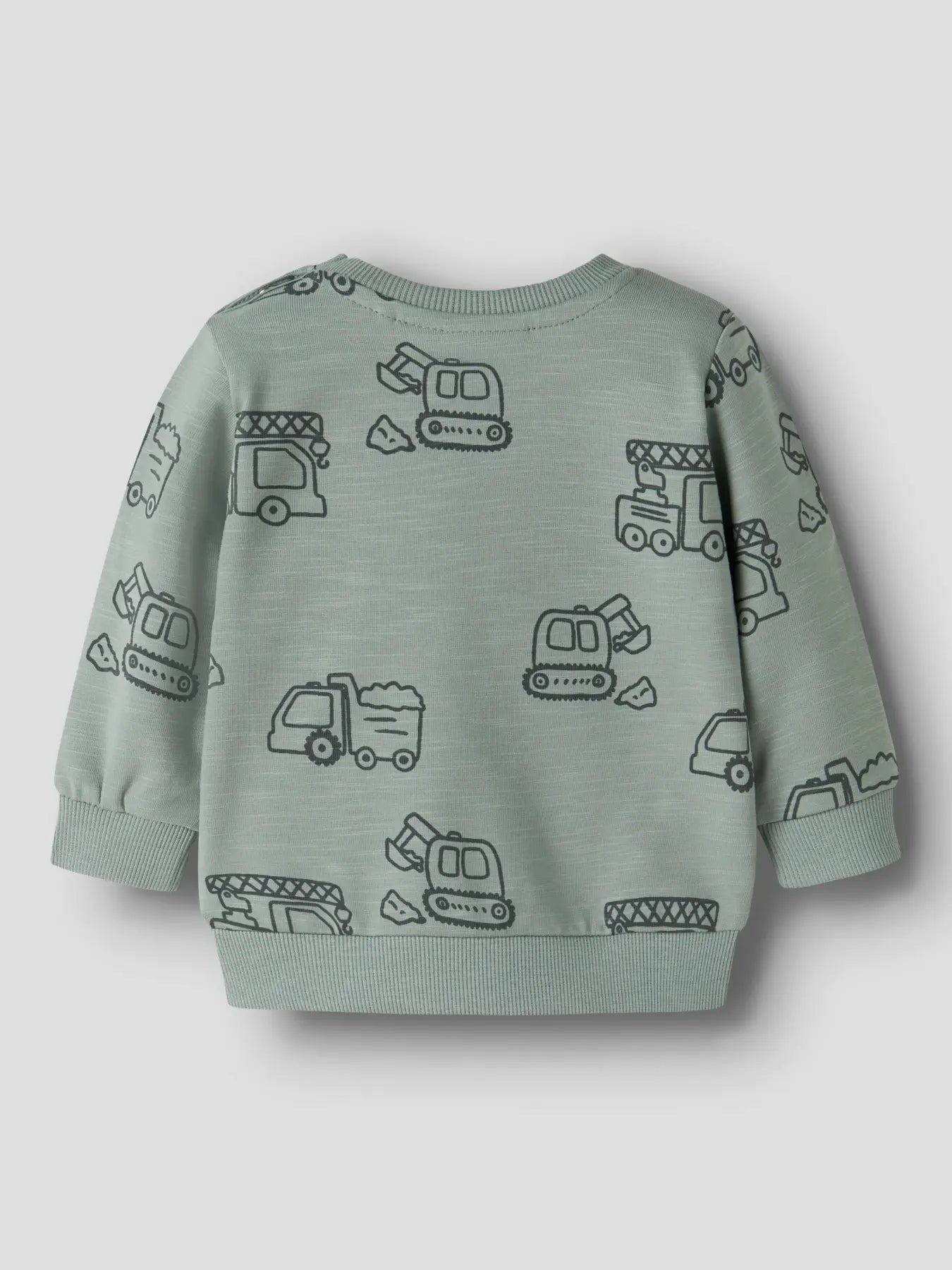 Kinder Sweatshirt mit Bagger und Lastwagen Muster von NAME IT bei Bärechind Winterthur Zürich Schweiz