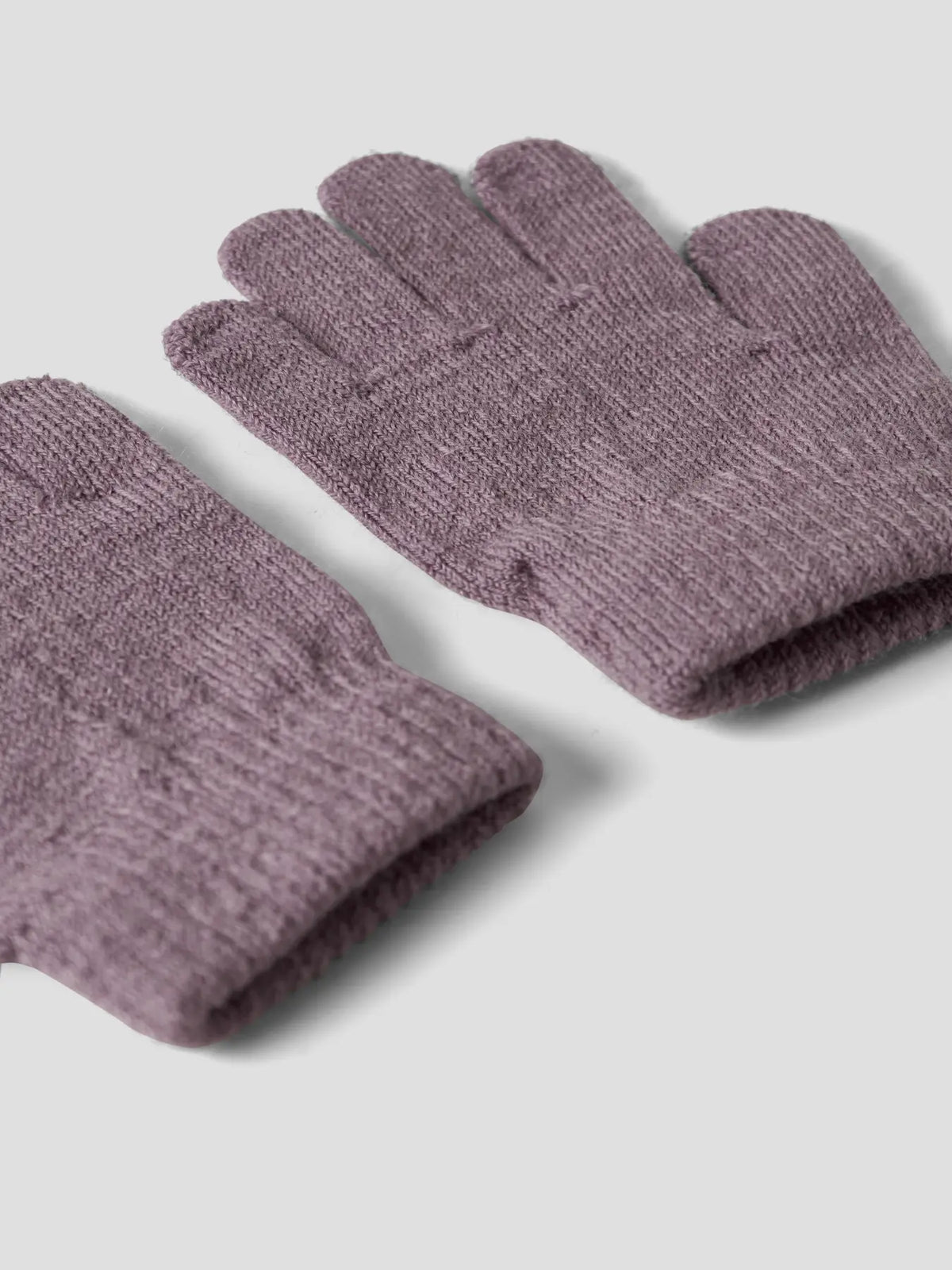 Fingerhandschuhe aus Merinowolle mit Nylon und Elastan, dehnbar und mitwachsend