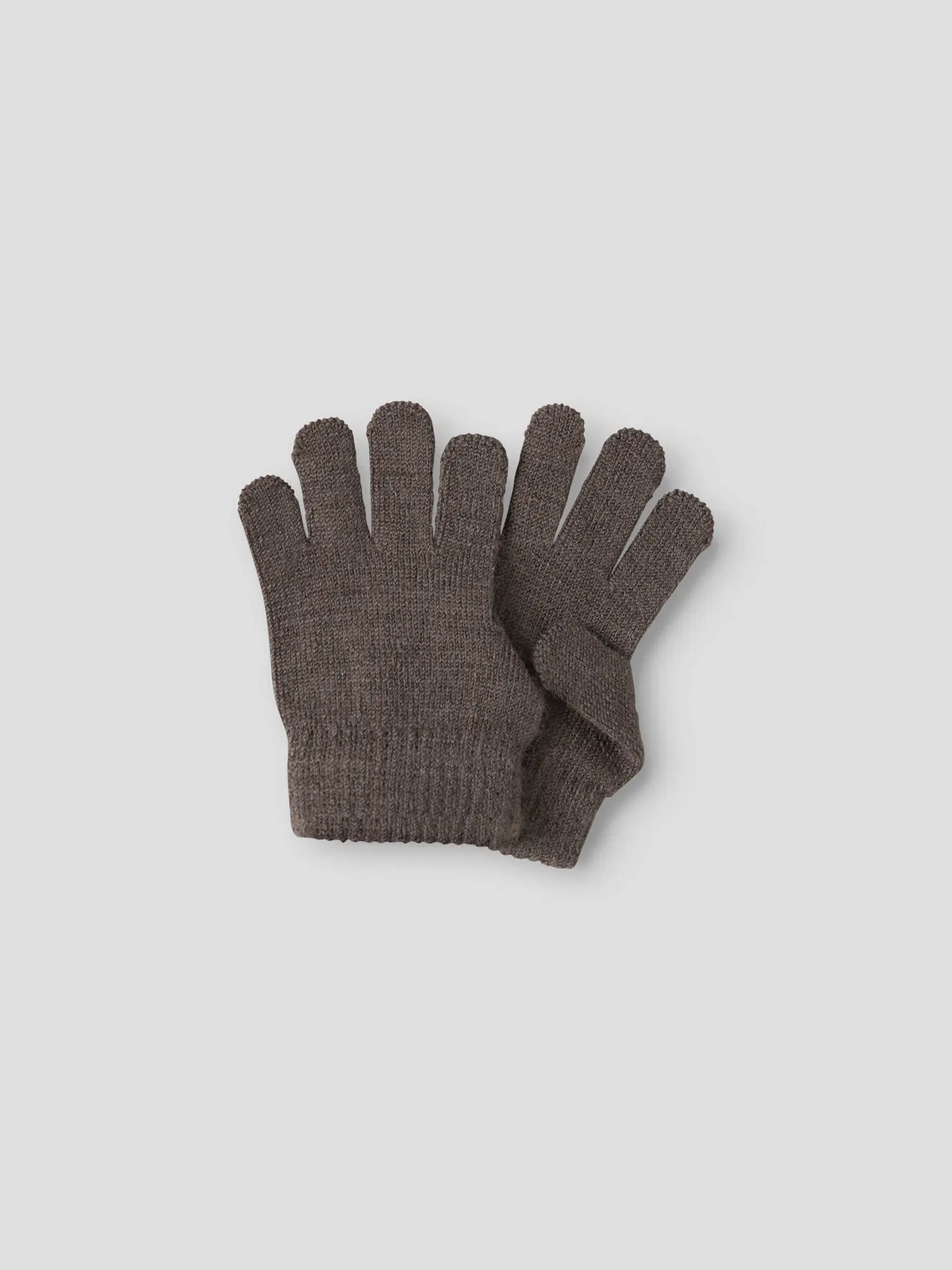 Name it Merino Fingerhandschuhe Kleinkind in morel bei Bärechind
