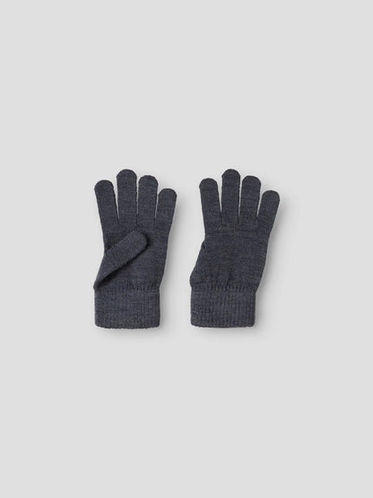 Name it Merino Fingerhandschuhe Kinder in Ombre Blue, Vorderansicht
