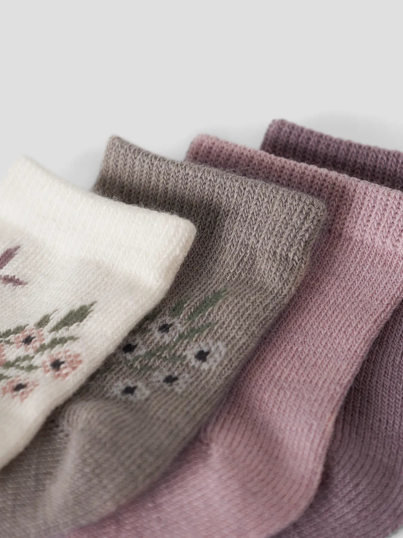 Name it Merino Socken 4er-Pack in Toadstool bei Bärechind