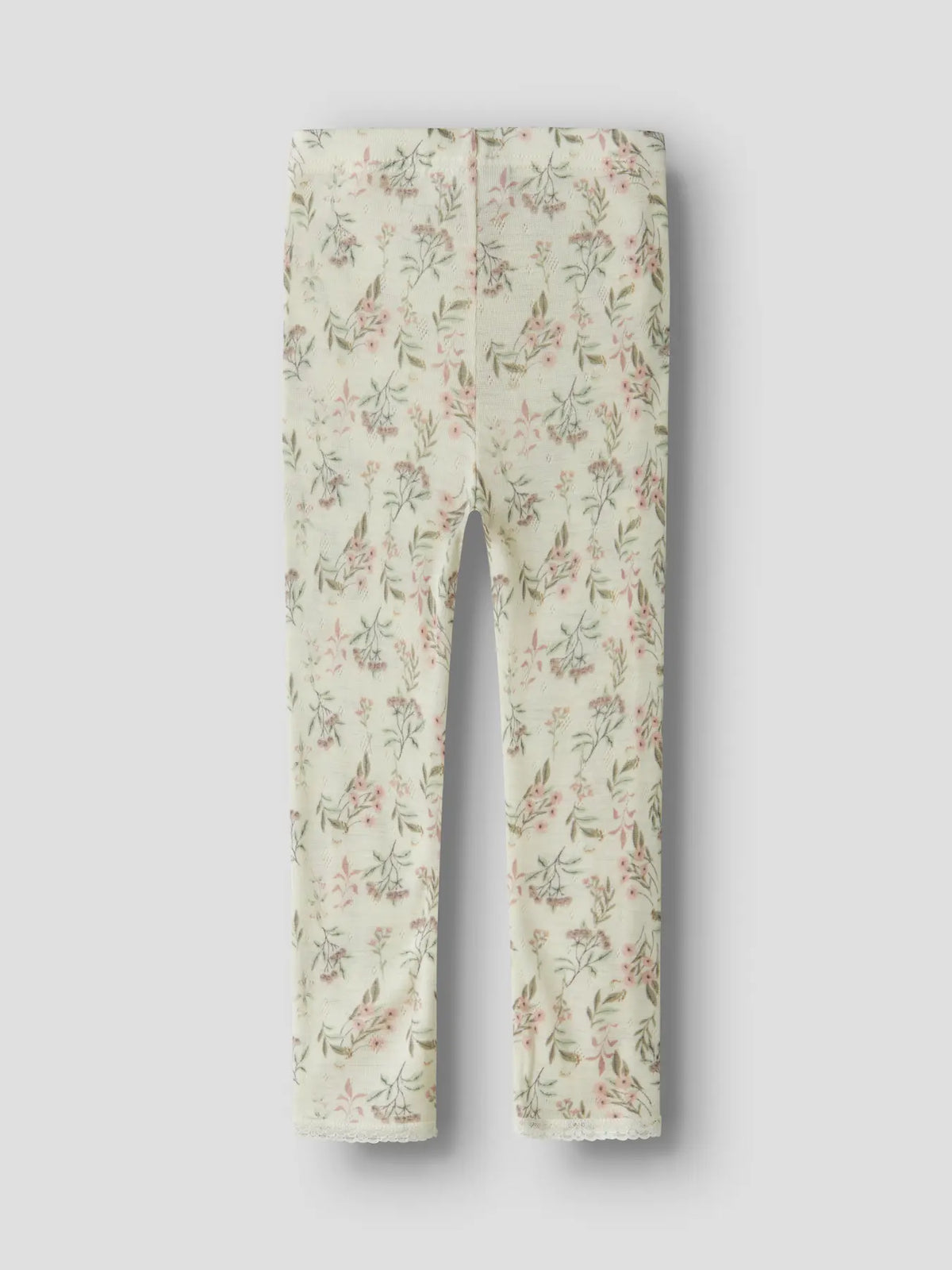 Leggings aus 100% Merinowolle im Needle-Strick für Kinder