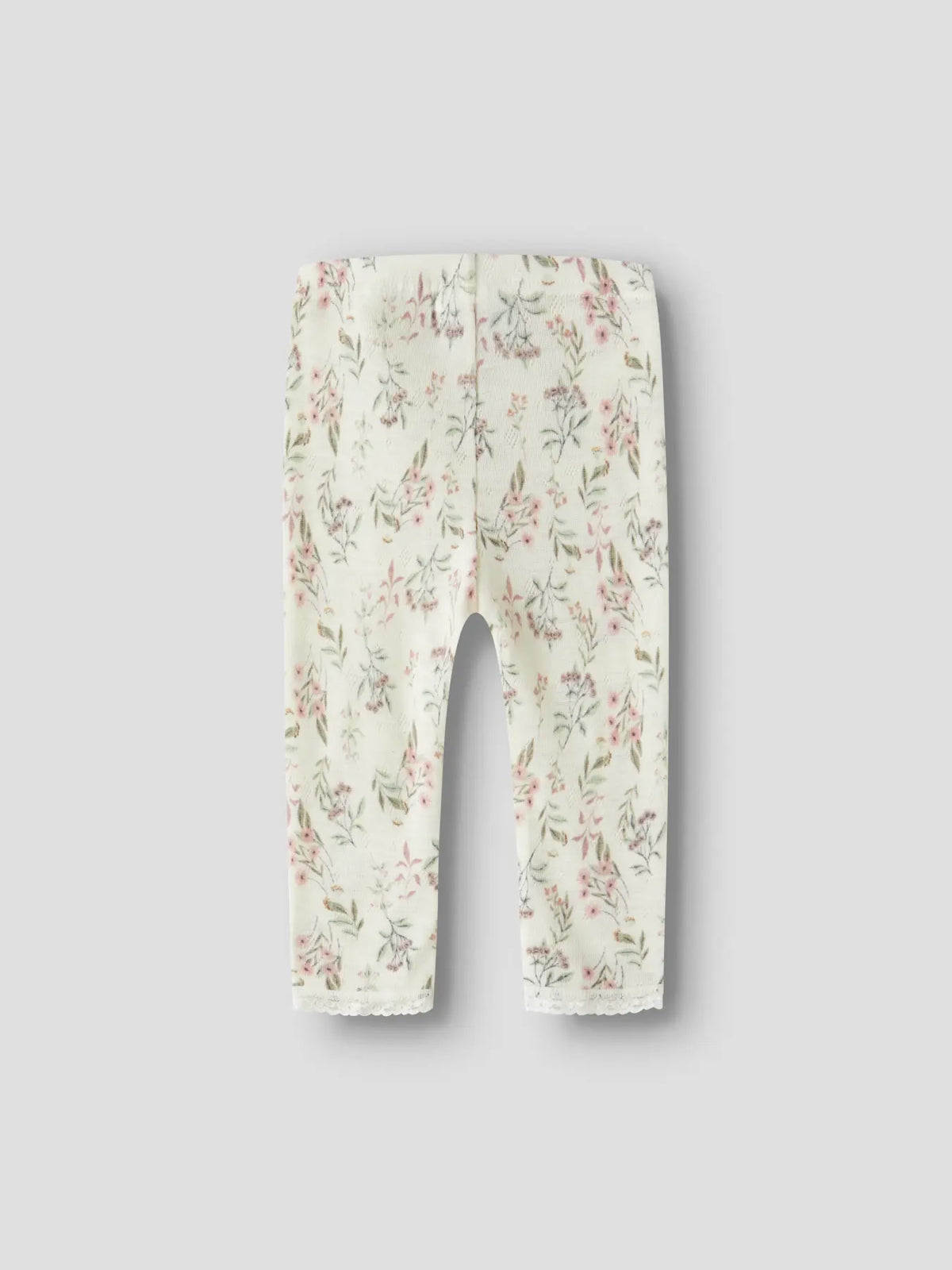 Leggings aus 100% Merinowolle im Needle-Strick