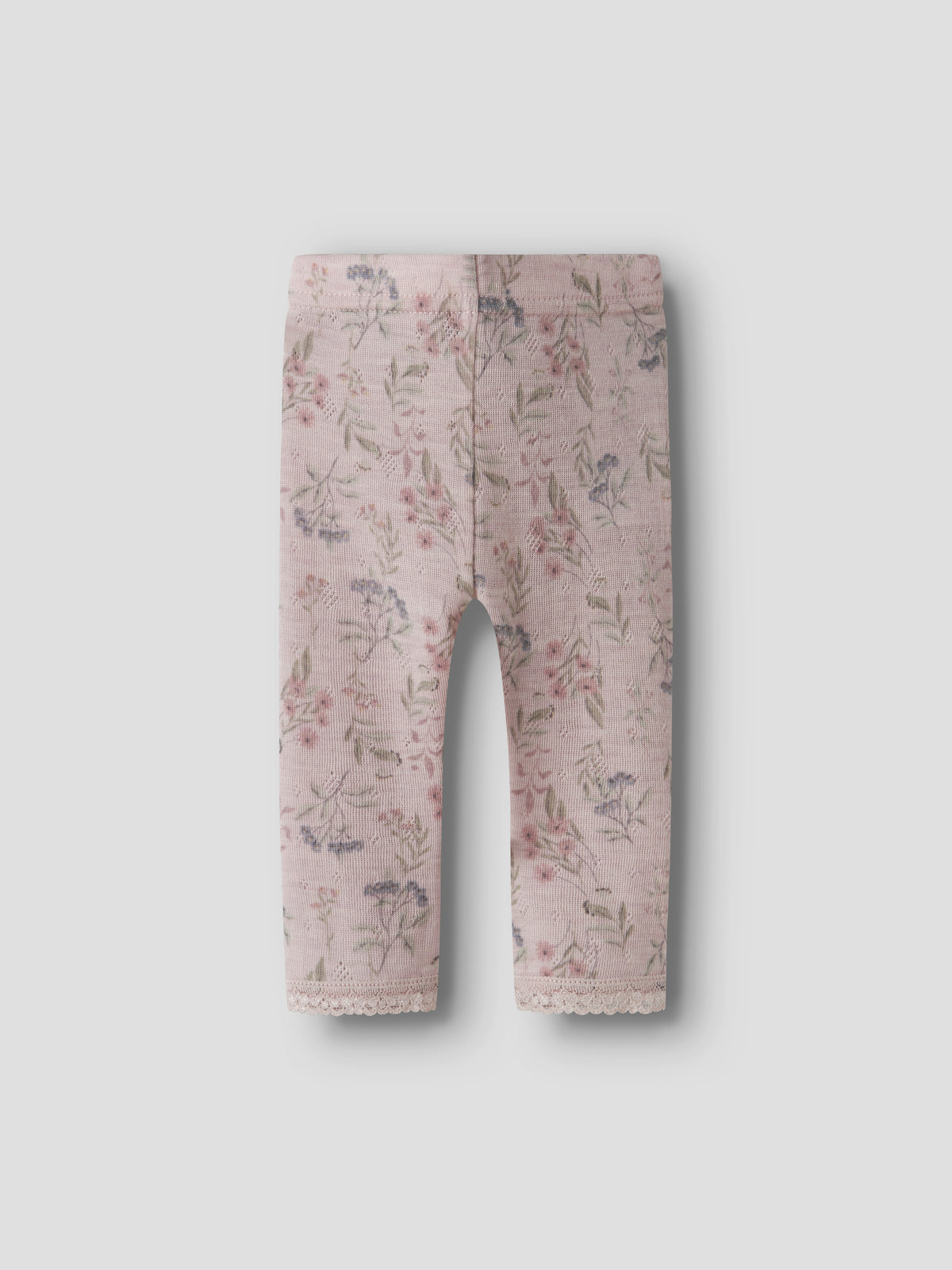 Leggings aus 100% Merinowolle im Needle-Strick