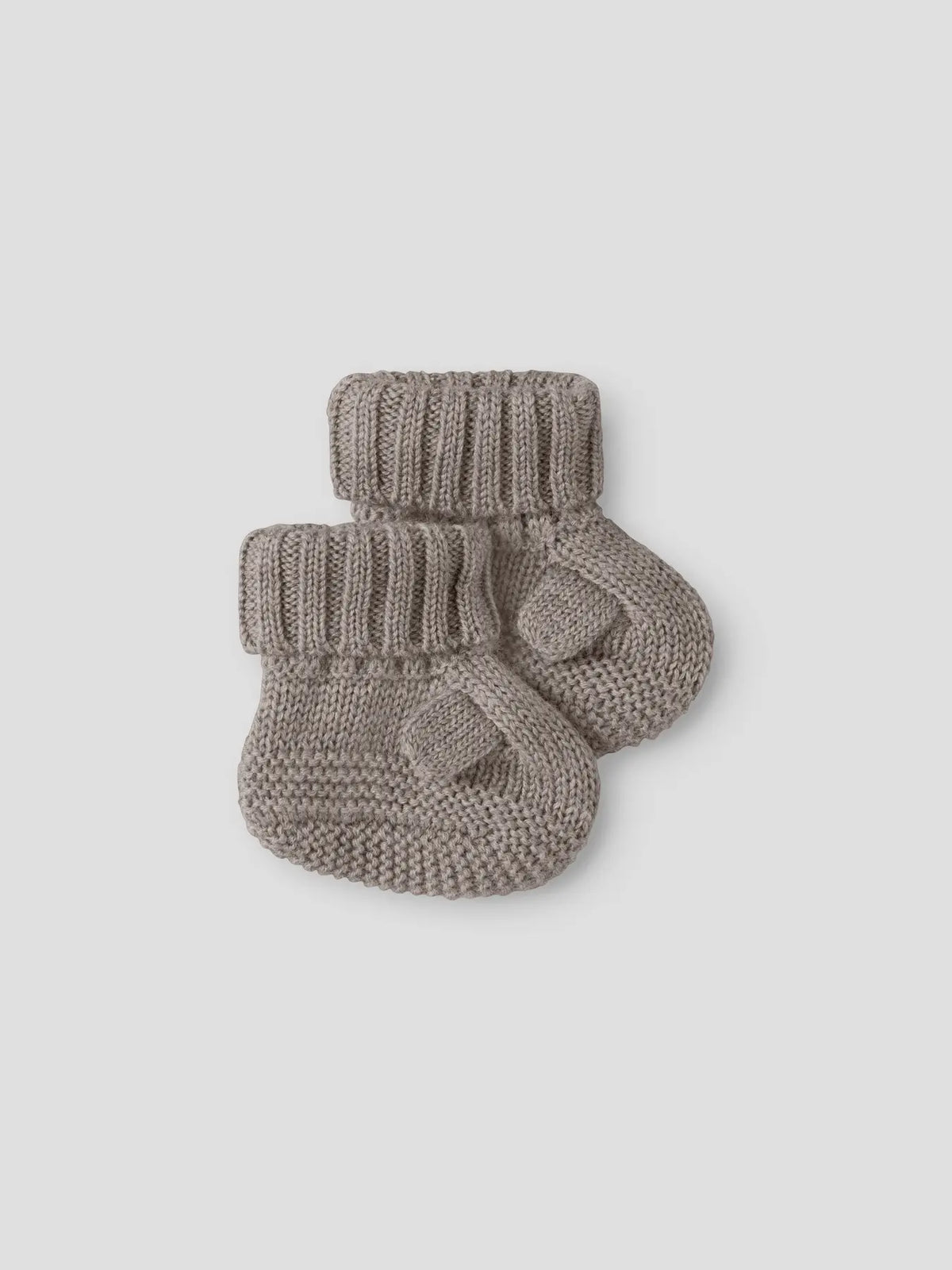 Gestrickte Hausschuhe aus 100% Wolle, warm und weich
