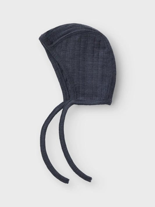 Name it Strickmütze Baby in Ombre Blue, Vorderansicht
