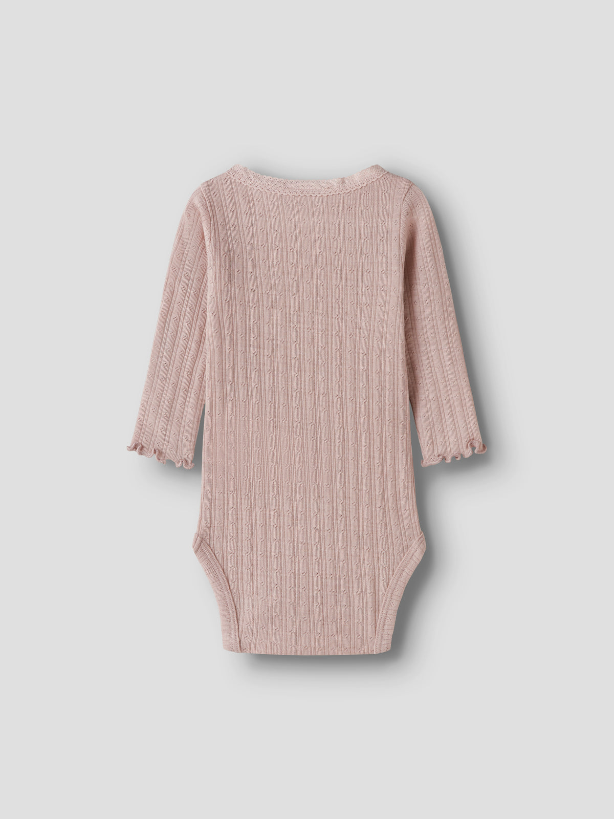 Body aus 85% Wolle und 15% Seide, weich und temperaturregulierend