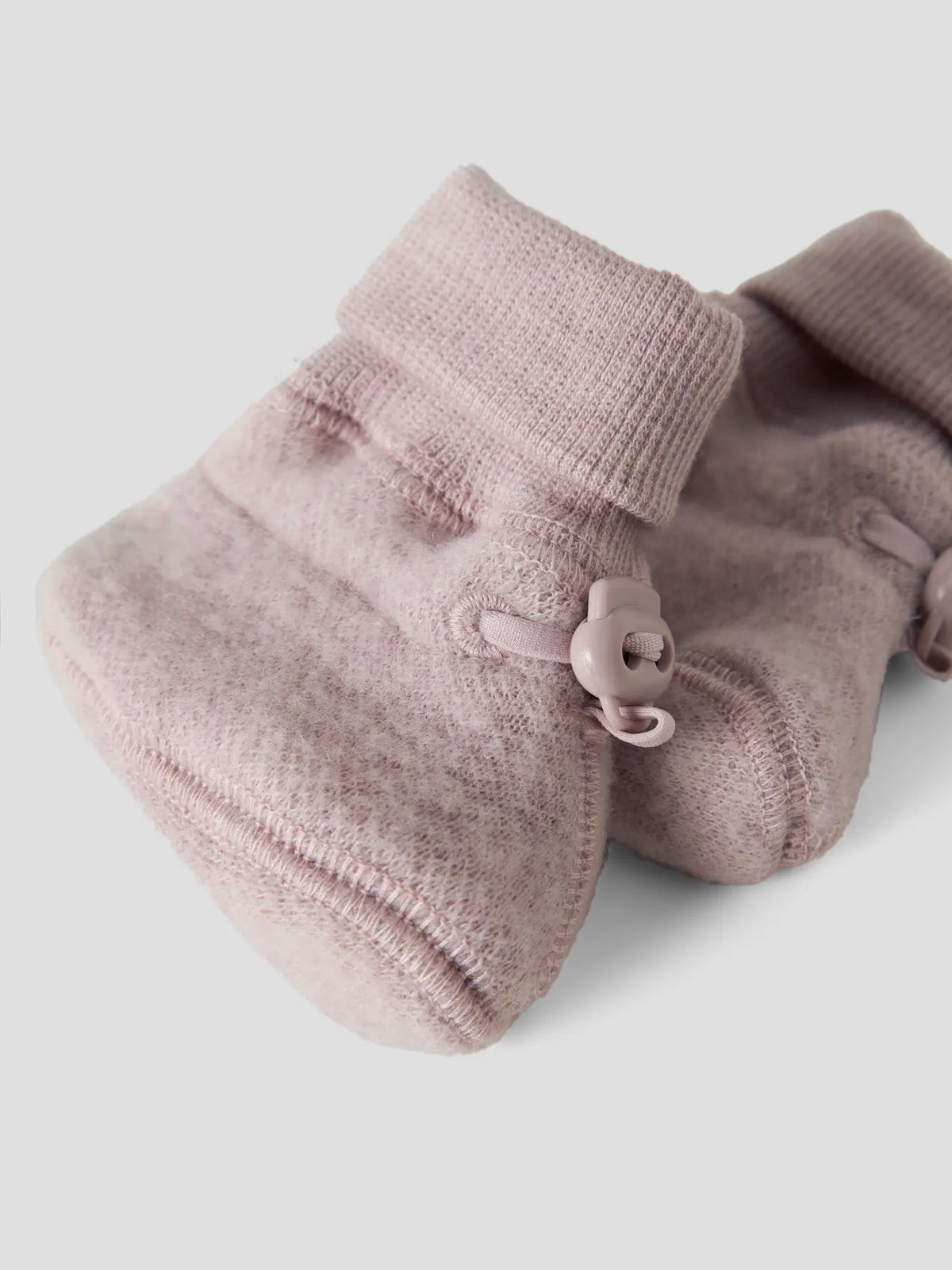 Name it Wollfleece Hausschuhe in Violet Ice bei Bärechind