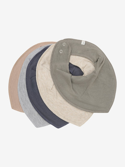 Pippi Bandana Lätzchen in der Farbe Vetiver mit verstellbarem Druckknopfverschluss für Babys und Kleinkinder