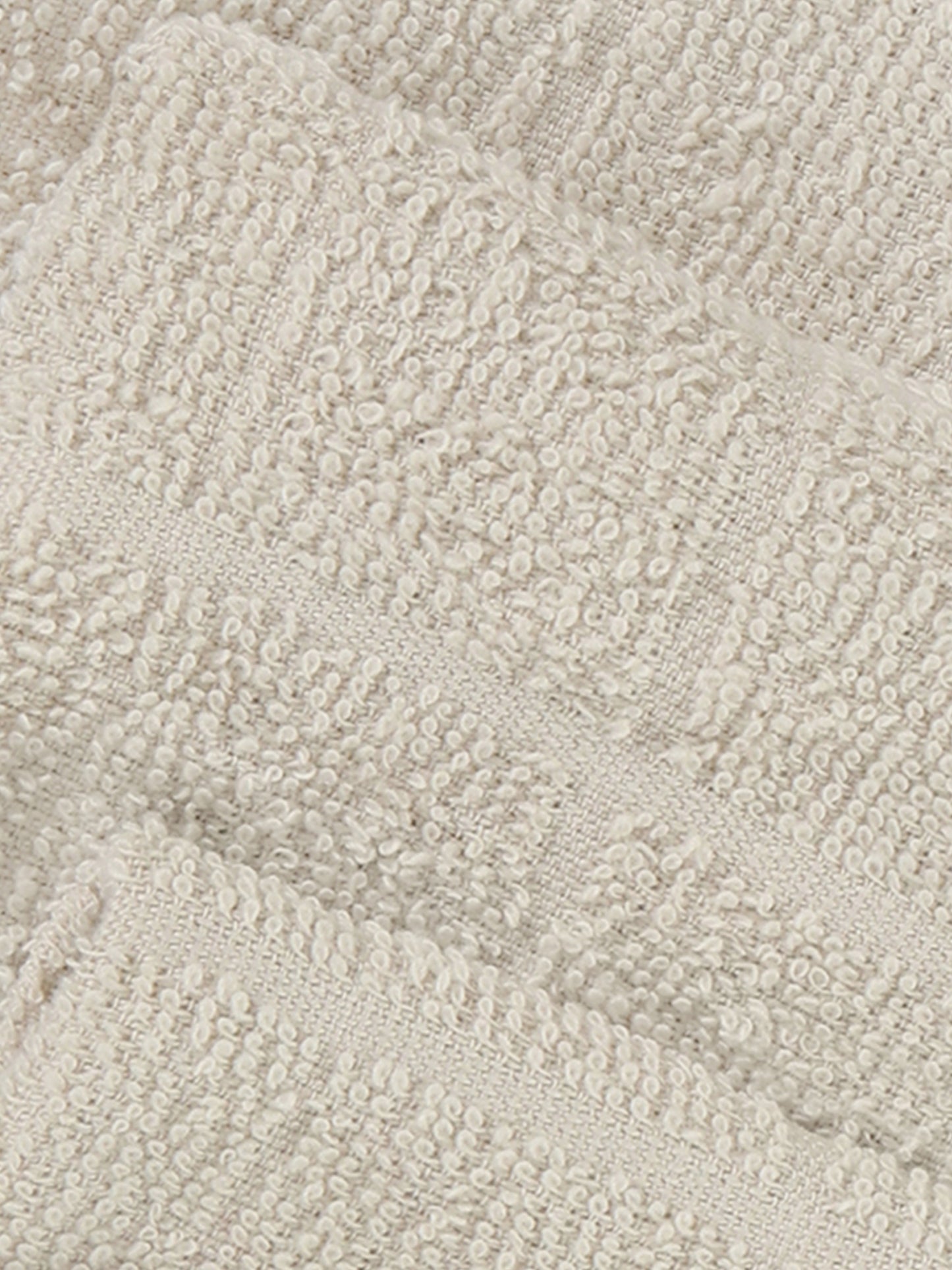 Detailaufnahme der weichen Baumwolle des Pippi Waschlappen Sets Rainy Day für empfindliche Babyhaut