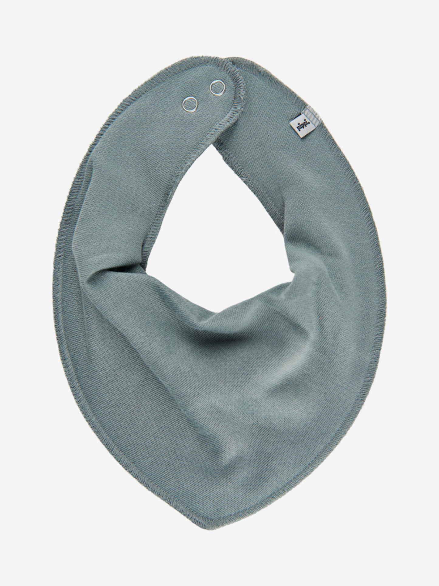 Pippi Bandana Bib, türkis-grau
