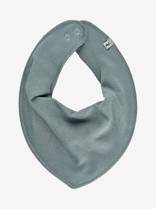 Pippi Bandana Bib, türkis-grau