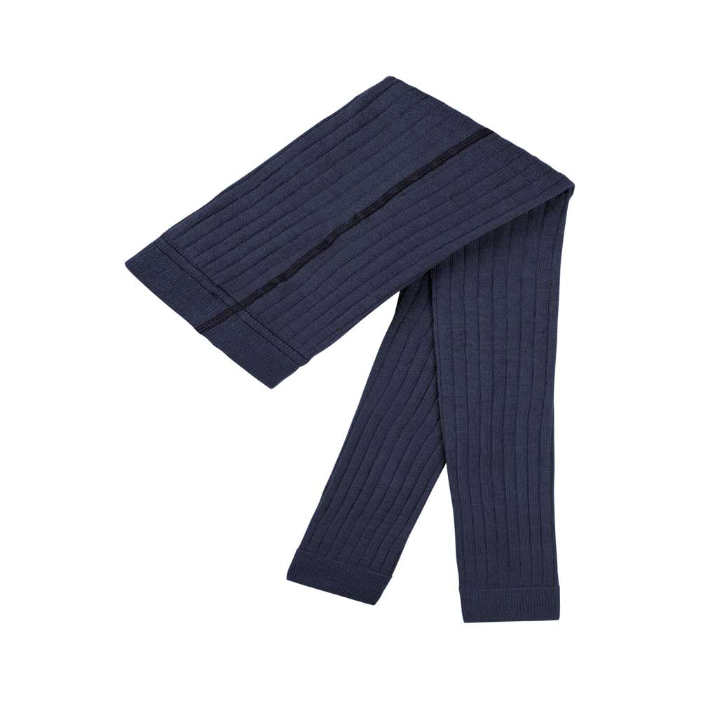 Pure Pure GOTS Merino Leggings in Marine bei Bärechind