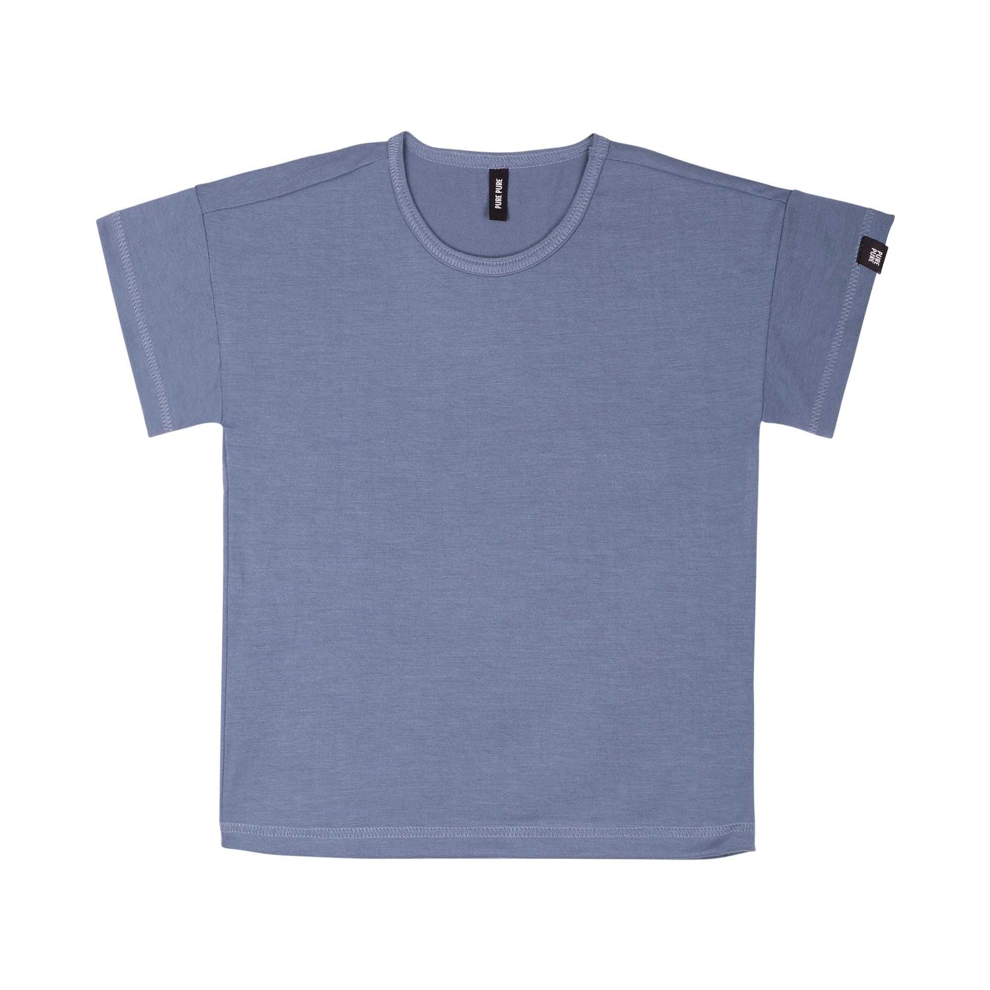 Pure Pure UV Shirt 50+ aus Tencel in Bluebell für Kinder atmungsaktiv im Bärechind Winterthur Schweiz