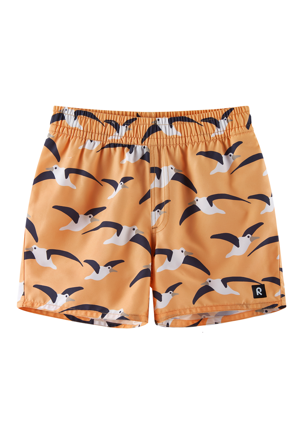 Frontansicht der Reima Kinder Badehose – bequeme Swim Boxers für Sommer und Wasser