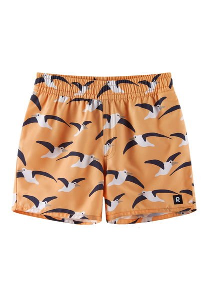Frontansicht der Reima Kinder Badehose – bequeme Swim Boxers für Sommer und Wasser