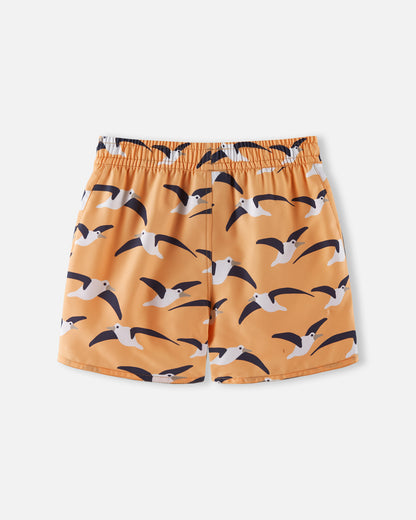 Reima Kinder Swim Boxers mit Vogel-Print – leichte Badehose mit UV-Schutz 50+