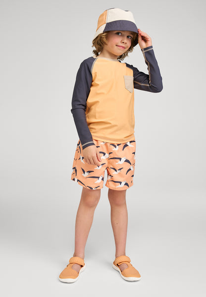 Reima Kinder Swim Boxers getragen – bequeme Badehose für Strand, Pool und Ferien