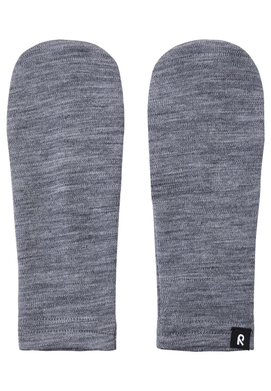 Reima Eino Strickfäustlinge Melange Grey Vorderansicht