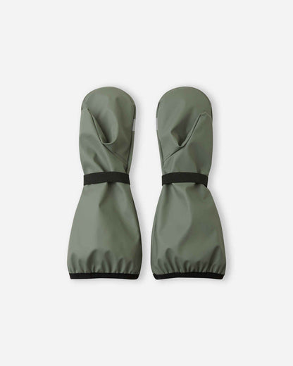 Reima Rain Mittens Puro Greyish green, Seitenansicht