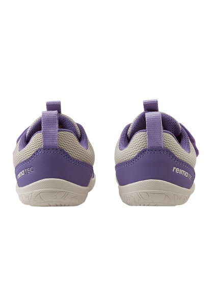 Rückansicht der ReimaTec Tepastelu Barfussschuhe Light Beige für Kinder mit flexiblem Fersenbereich