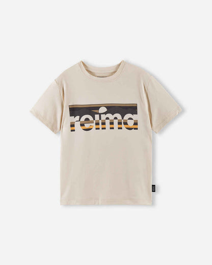 Reima T Shirt Kinder Vauhdikas Birch Beige kühlendes Shirt Sport Sommer Schweiz