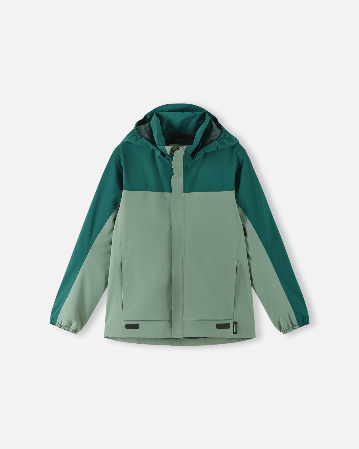 ReimaTec Kinder Regenjacke Salmi in Stone Green – wasserdicht und winddicht