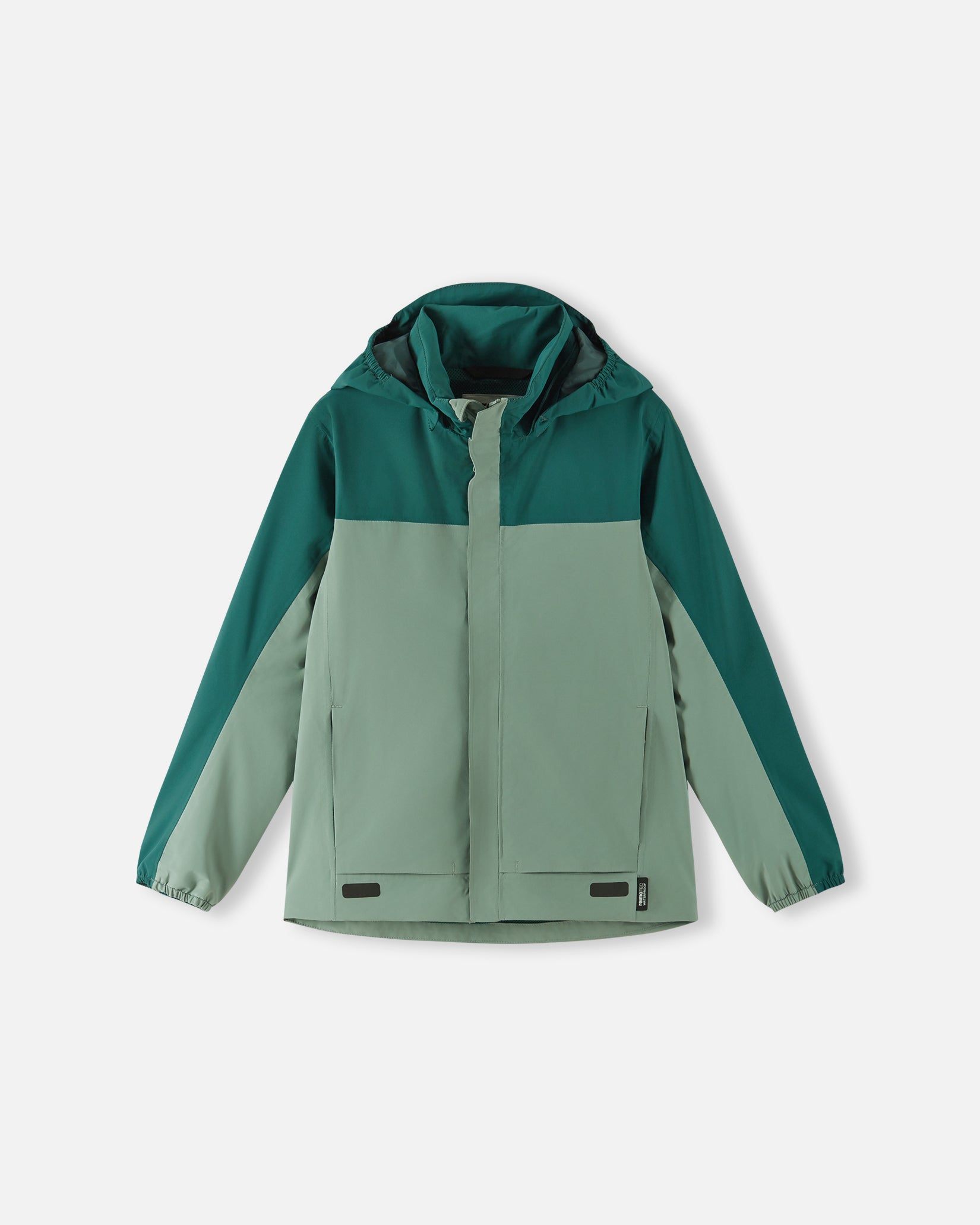 ReimaTec Kinder Regenjacke Salmi in Stone Green – wasserdicht und winddicht