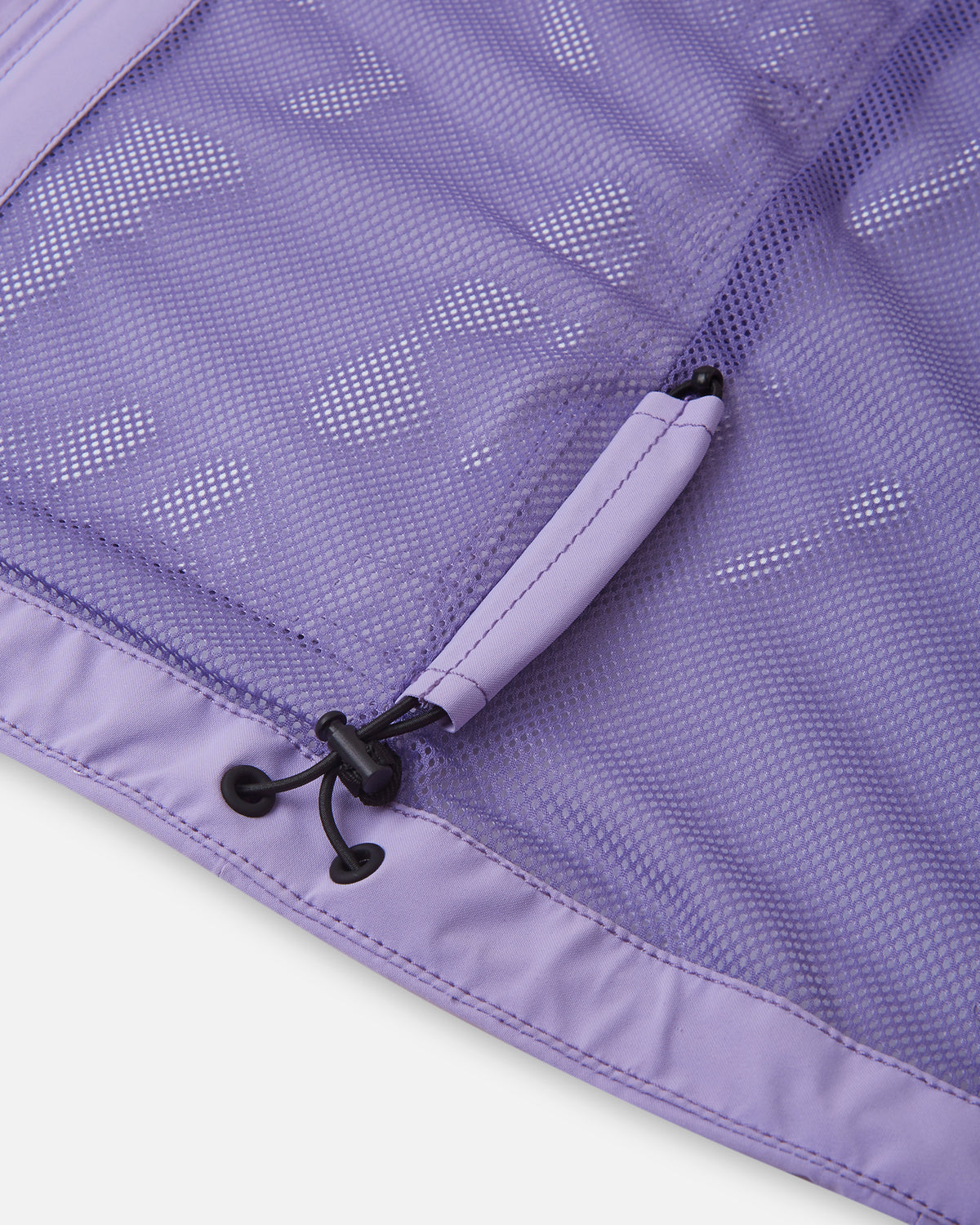 Futterdetail der ReimaTec Regenjacke Salmi in Blooming Lilac für Kinder