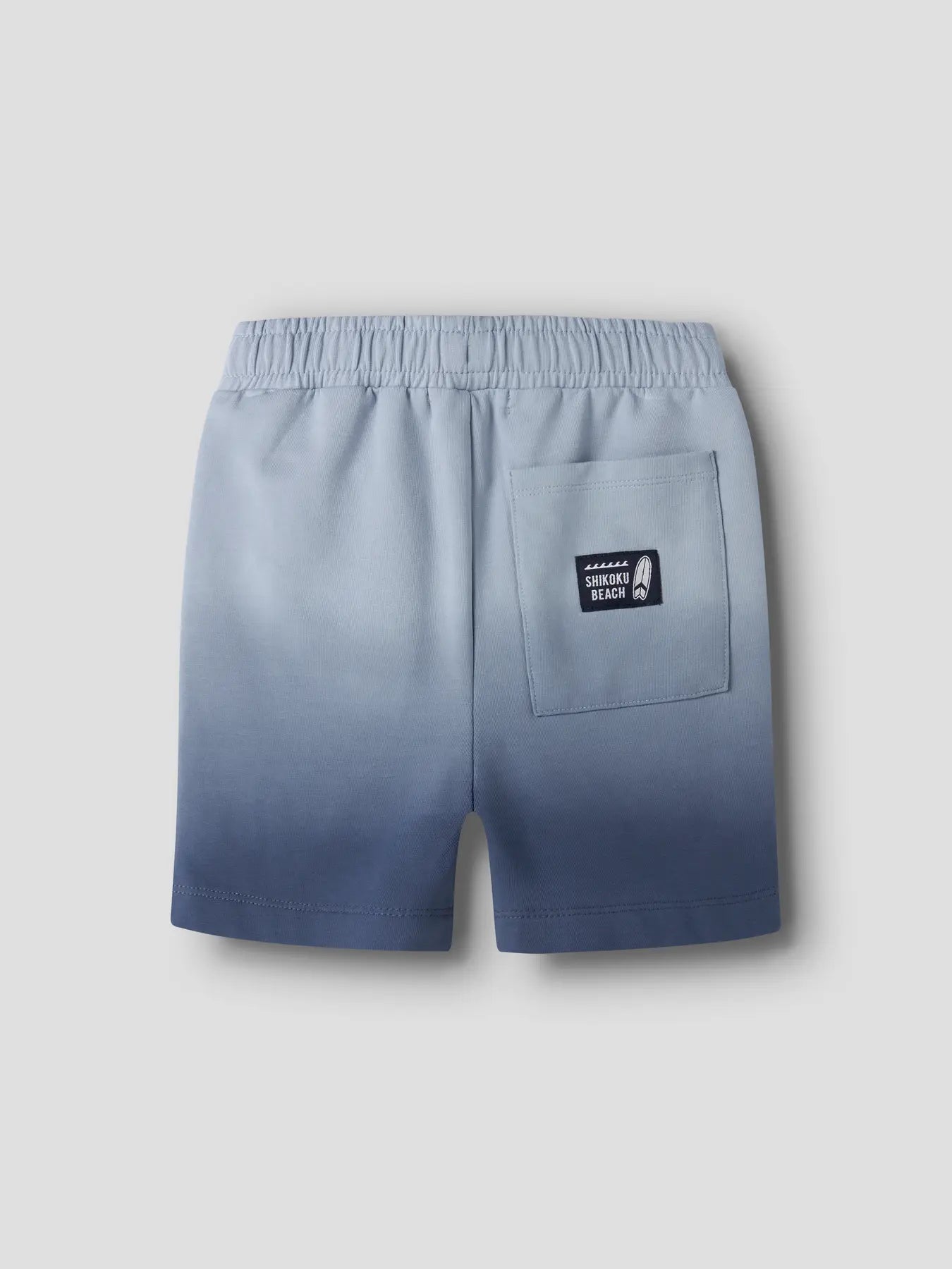 NAME IT blaue Sweatshorts aus Baumwolle Rückansicht, im Bärechind Winterthur Zürich Schweiz kaufen