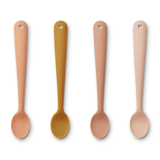 Die Liewood Silikon-Löffel in Tuscany Rose Multi Mix für Babys und Kleinkinder sind im Bärechind in Winterthur sowie online in der Schweiz erhältlich.