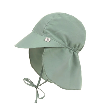 Grüner Baby Sonnenhut mit Nackenschutz und UV Schutz von Lässig bei Bärechind Winterthur Zürich Schweiz