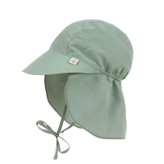 Grüner Baby Sonnenhut mit Nackenschutz und UV Schutz von Lässig bei Bärechind Winterthur Zürich Schweiz