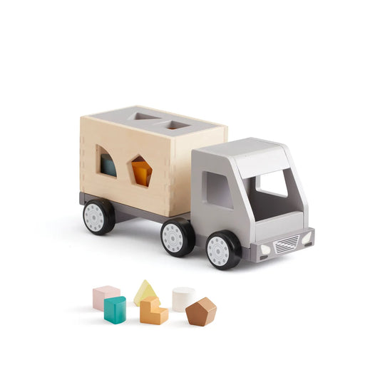 Sortier-Truck mit bunten Formen bei Bärechind kaufen in Winterthur, Zürich, Schweiz