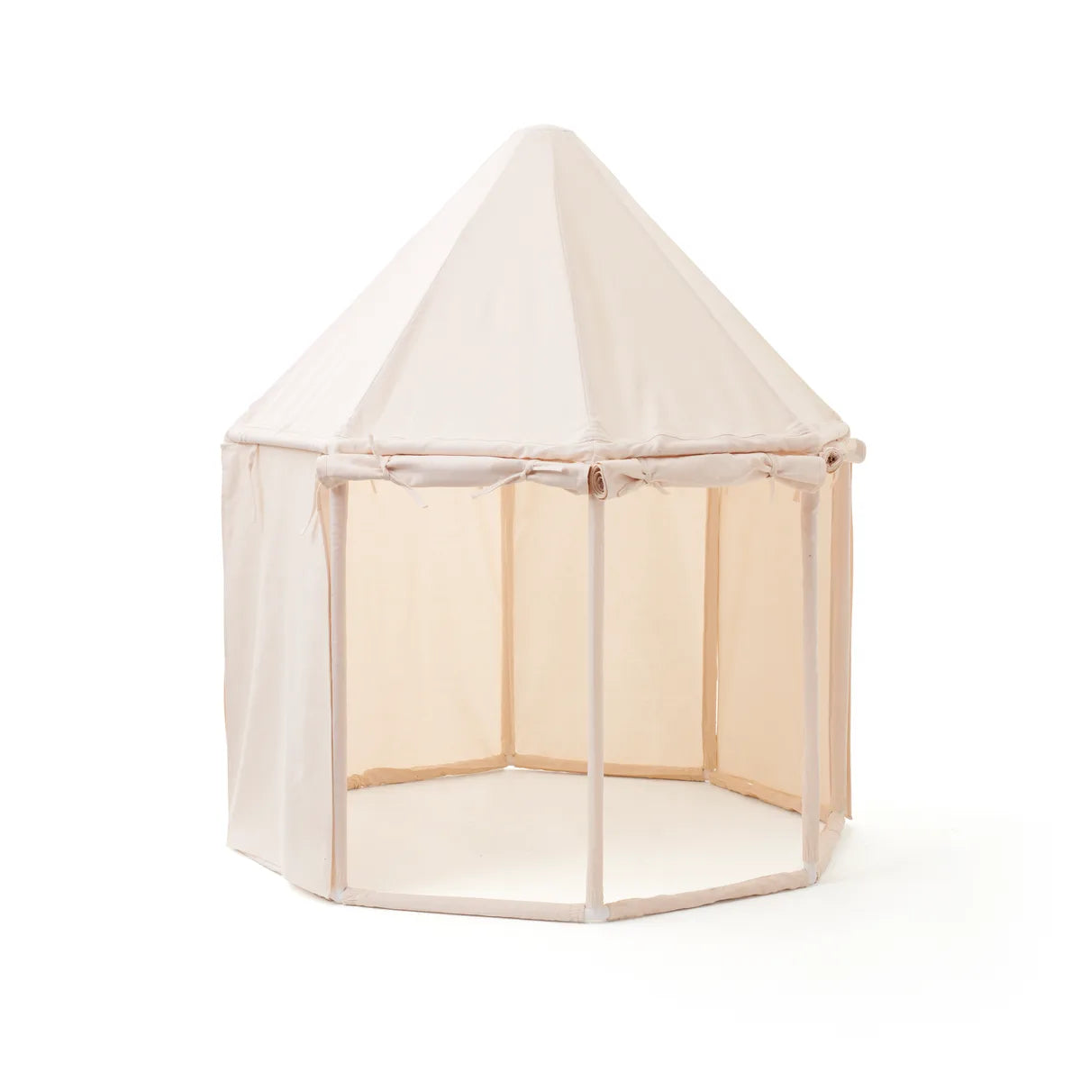 Kinder Spielhaus Pavillon aus Baumwolle im Kinderzimmer – erhältlich bei Bärechind Winterthur Zürich Schweiz.
