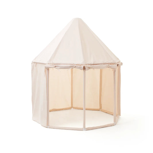 Kinder Spielhaus Pavillon aus Baumwolle im Kinderzimmer – erhältlich bei Bärechind Winterthur Zürich Schweiz.