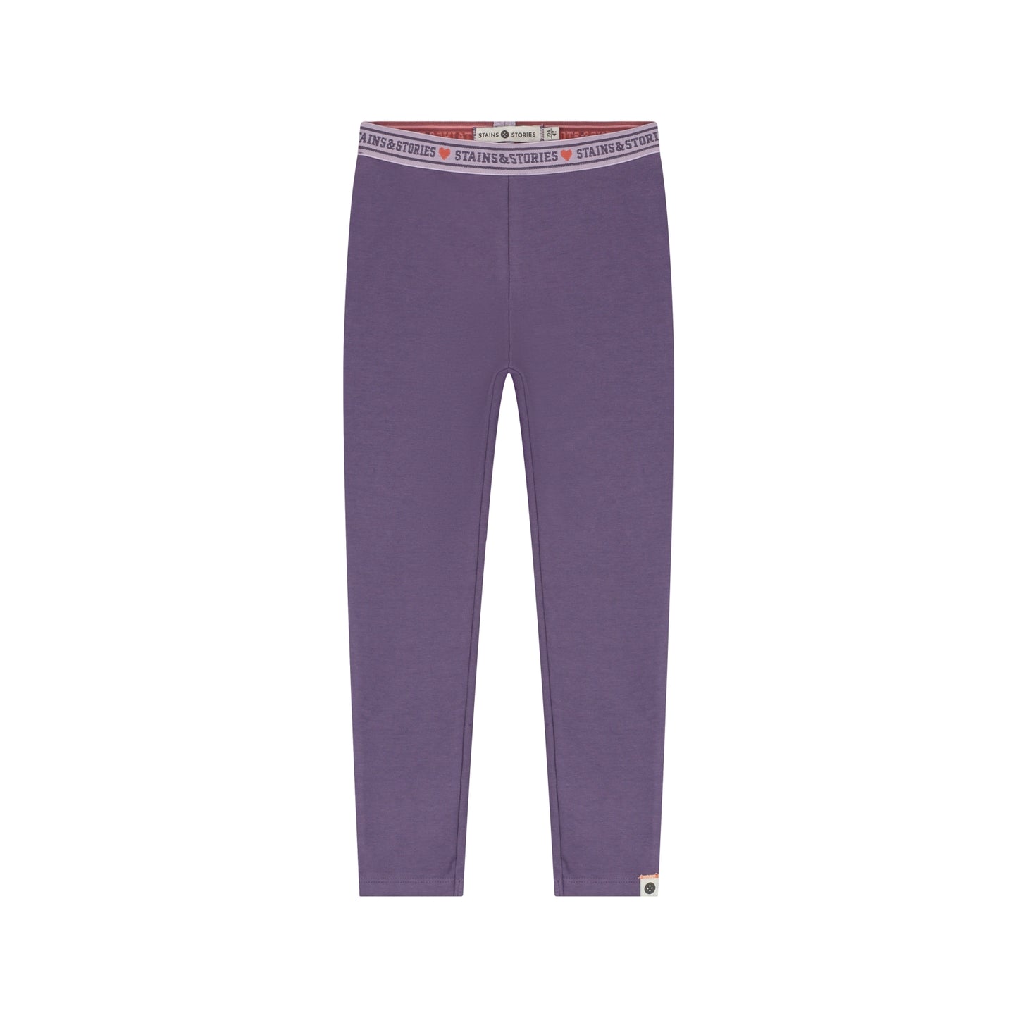 Gefütterte Leggings in Lilac, Vorderansicht